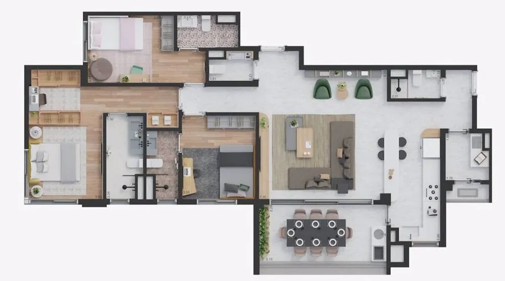 Apartamento, 3 quartos, 139 m² - Foto 16