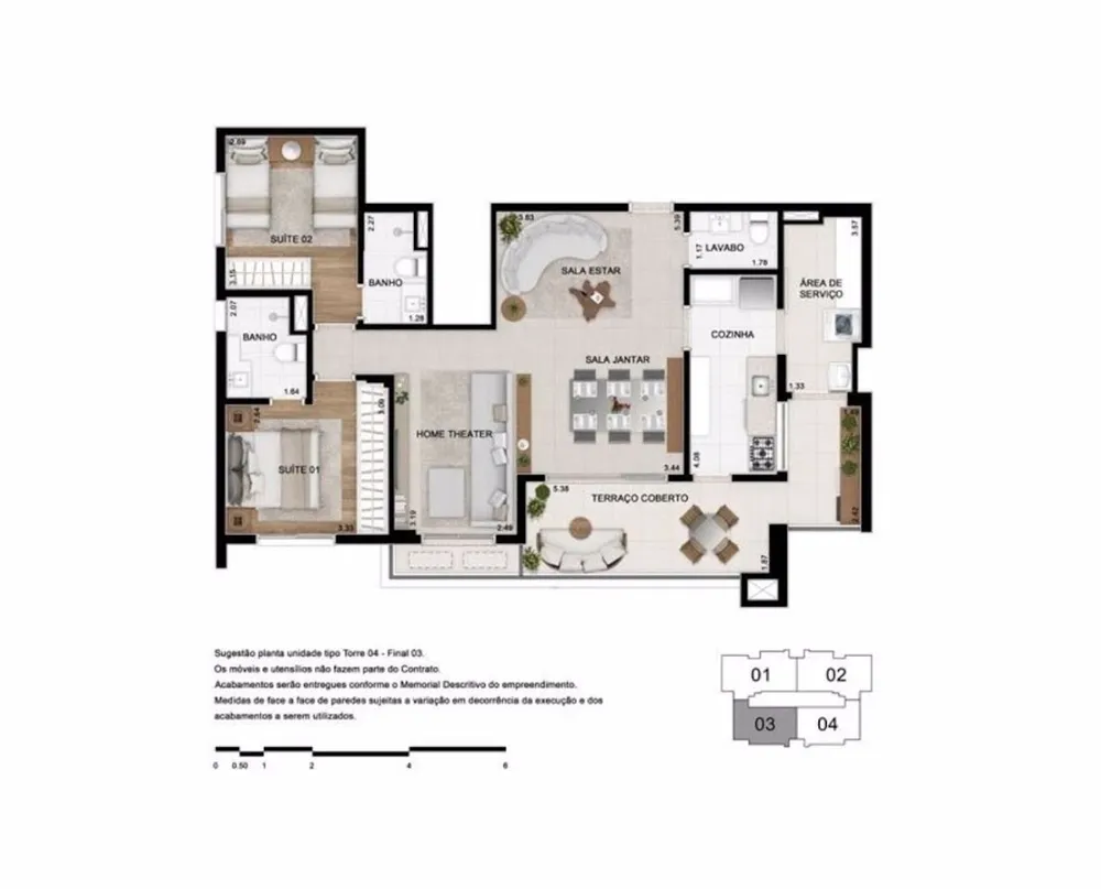 Apartamento, 3 quartos, 184 m² - Foto 13