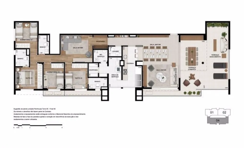 Apartamento, 3 quartos, 184 m² - Foto 15