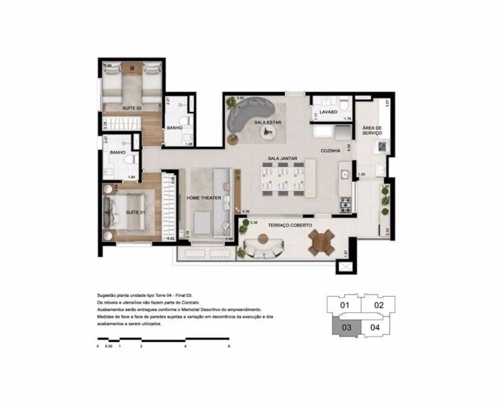 Apartamento, 3 quartos, 184 m² - Foto 14