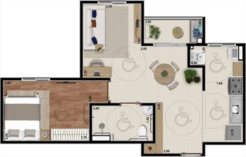 Apartamento, 2 quartos, 49 m² - Foto 10
