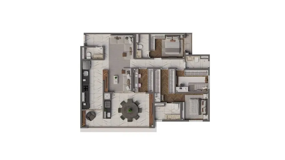 Apartamento, 4 quartos, 125 m² - Foto 8