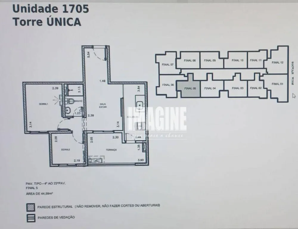 Apartamento, 2 quartos, 44 m² - Foto 5