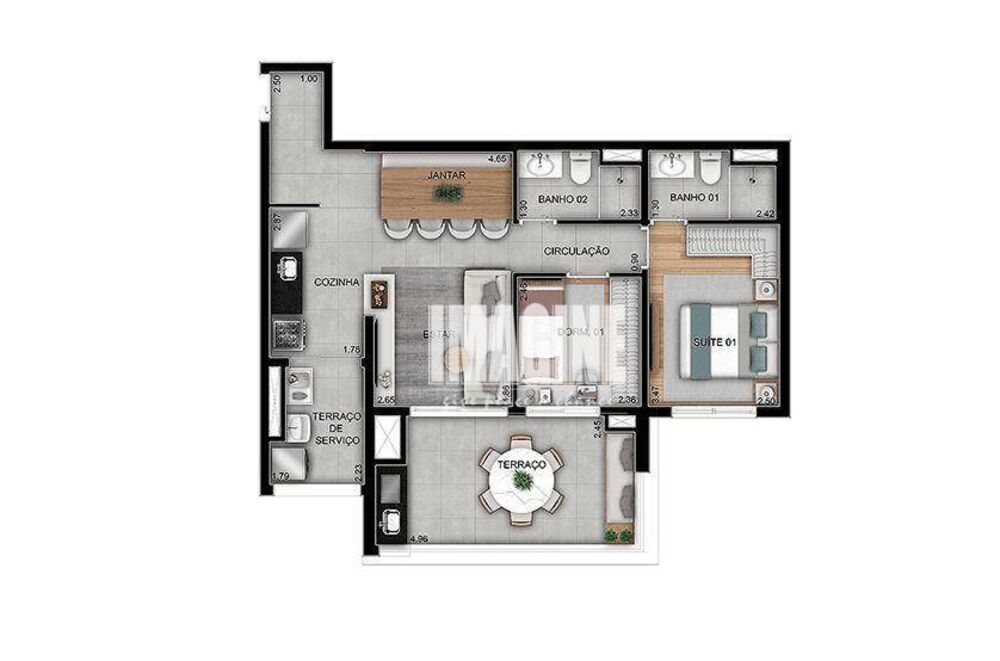 Apartamento, 2 quartos, 71 m² - Foto 10