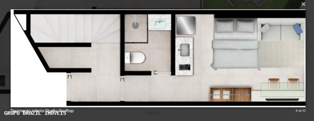 Apartamento, 1 quarto - Foto 11