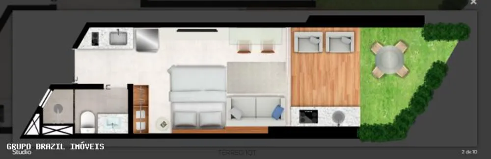 Apartamento, 1 quarto - Foto 7