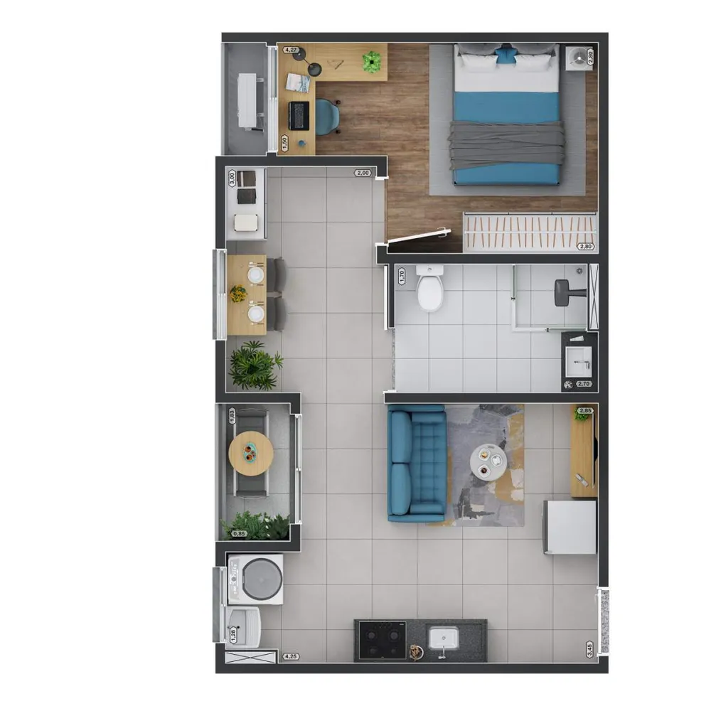 Casa, 2 quartos - Foto 10