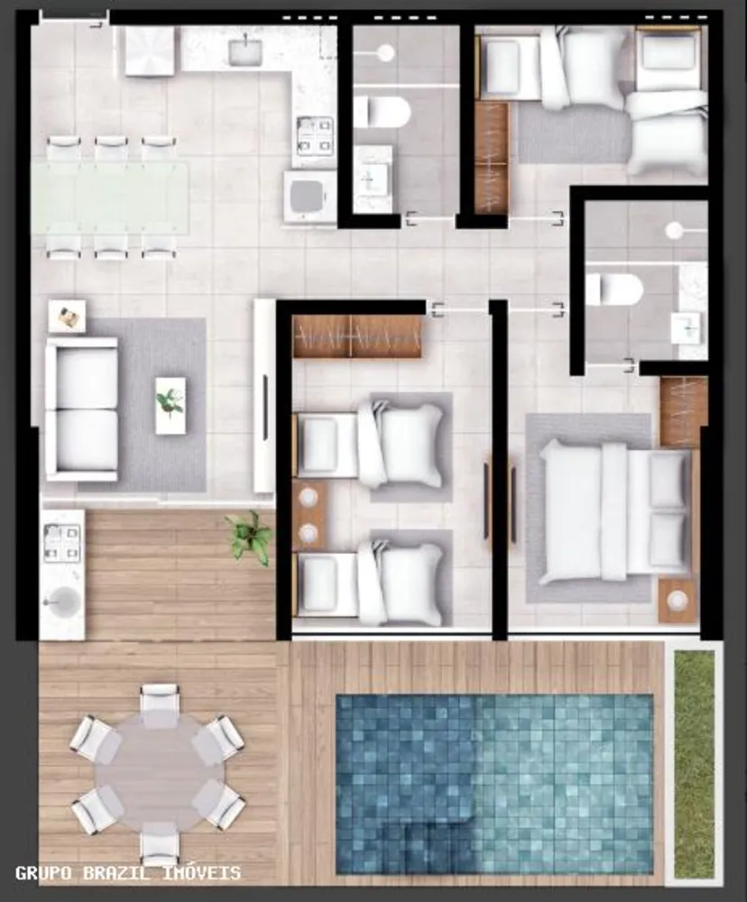 Apartamento, 2 quartos - Foto 5