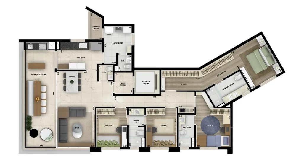 Apartamento, 3 quartos - Foto 12