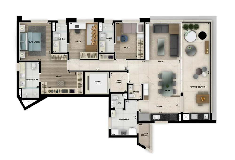 Apartamento, 3 quartos - Foto 10