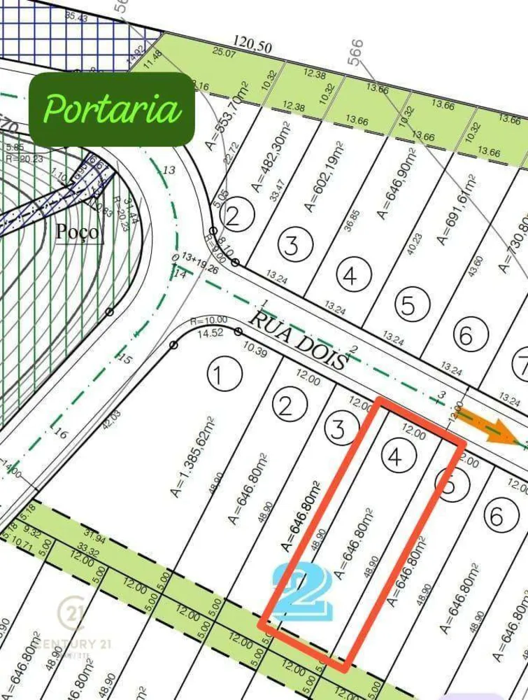 Loteamento e Condomínio, 646 m² - Foto 3