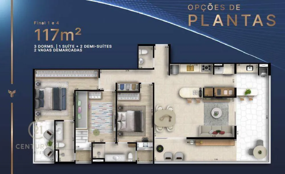Apartamento, 2 quartos, 76 m² - Foto 15