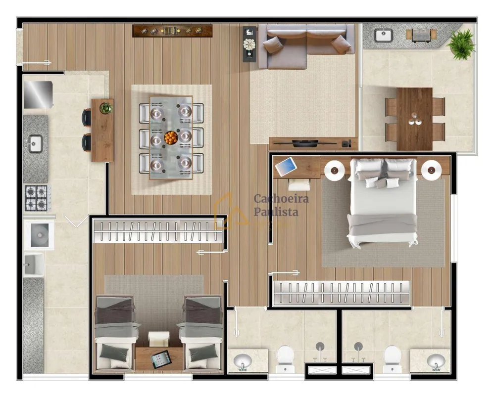 Apartamento, 2 quartos, 162 m² - Foto 14