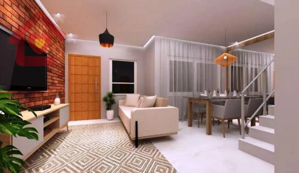 Sobrado, 2 quartos, 76 m² - Foto 2