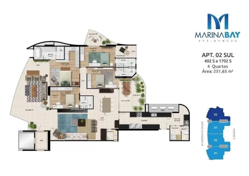 Apartamento, 4 quartos, 241 m² - Foto 16