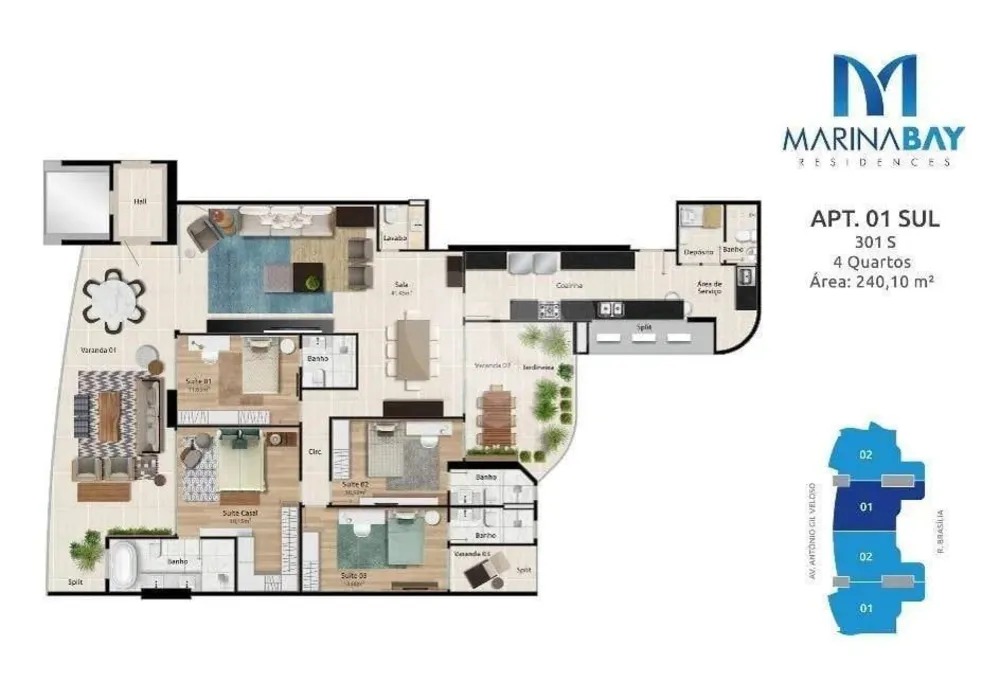 Apartamento, 4 quartos, 241 m² - Foto 15