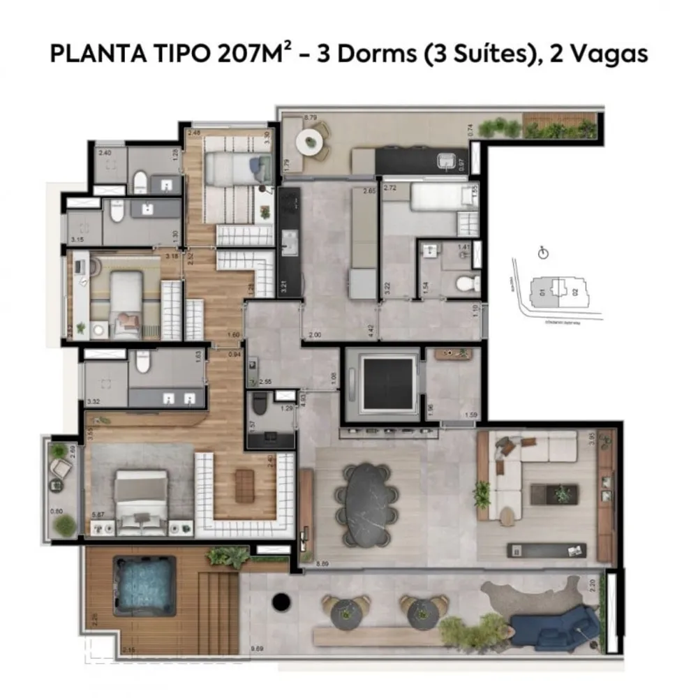 Casa, 2 quartos, 129 m² - Foto 6