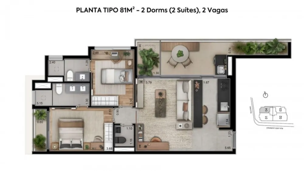 Casa, 2 quartos, 129 m² - Foto 7