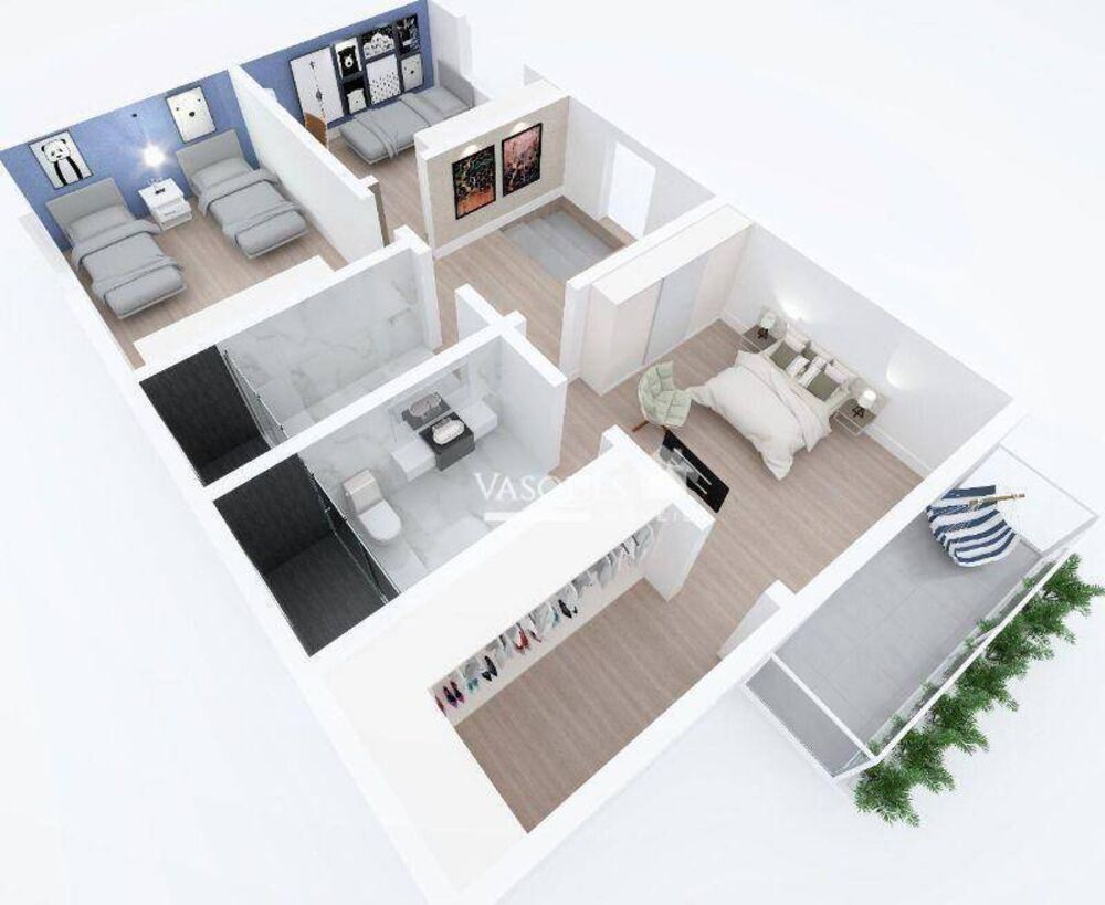 Casa de Condomínio, 2 quartos - Foto 4