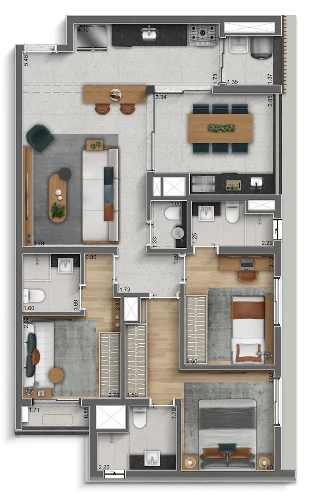 Apartamento, 3 quartos, 108 m² - Foto 29