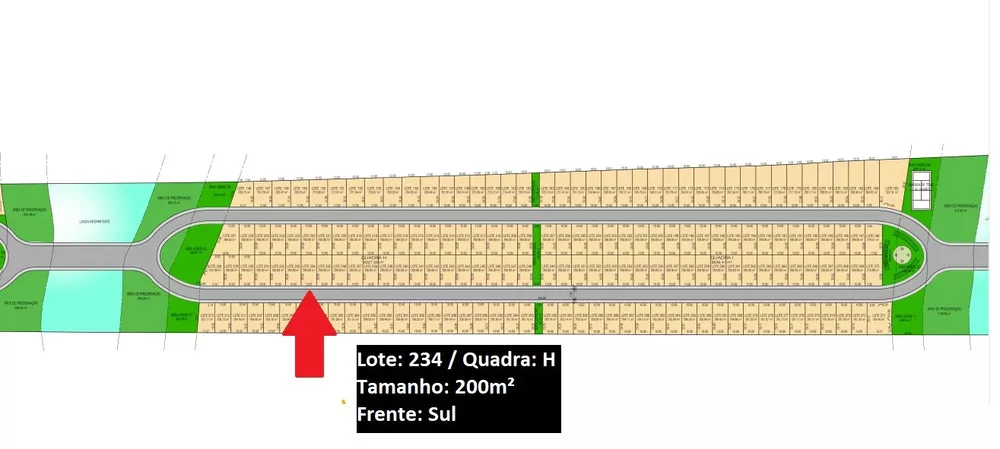 Terreno à venda, 205m² - Foto 1