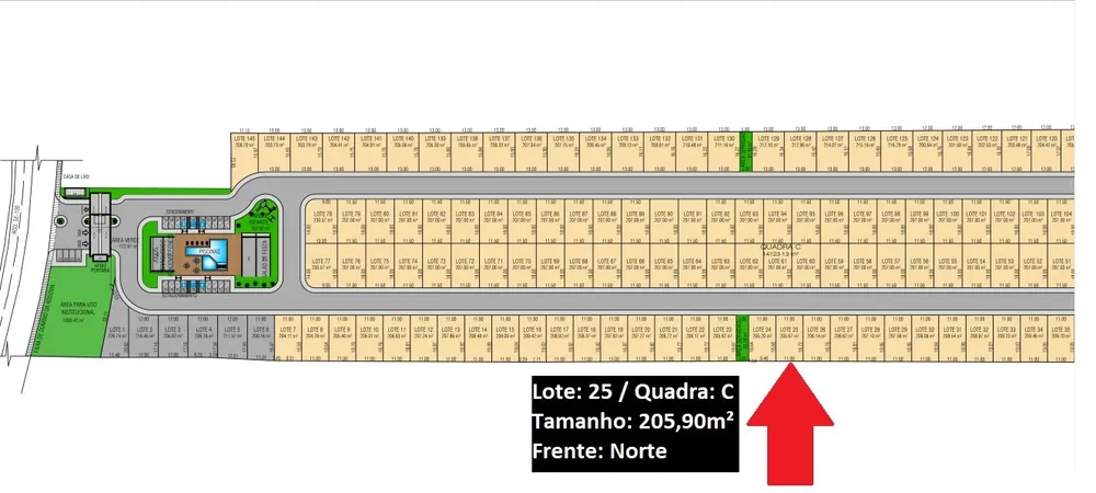 Terreno, 205 m² - Foto 1