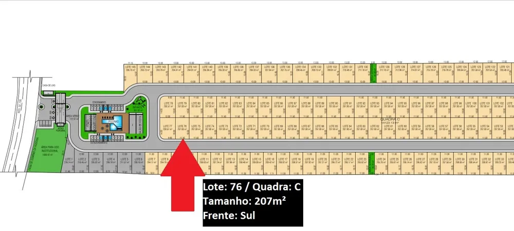 Terreno, 207 m² - Foto 1