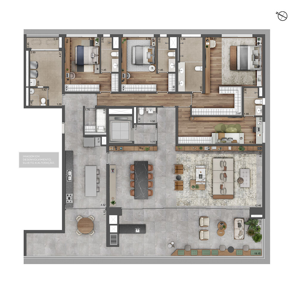 Apartamento, 314 m² - Foto 8