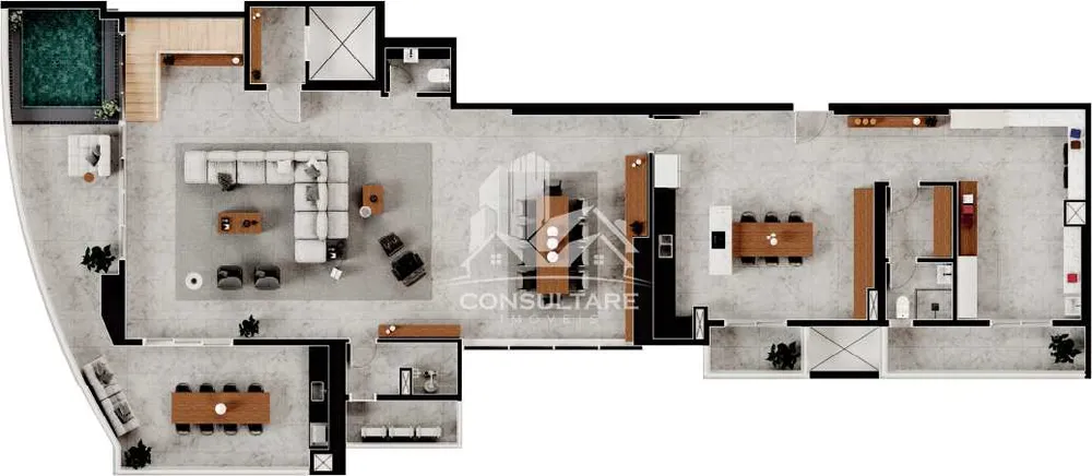 Apartamento, 4 quartos, 498 m² - Foto 3