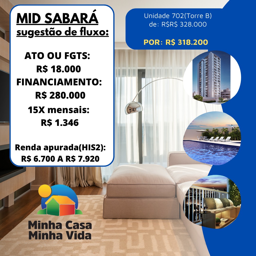 Apartamento à venda com 2 quartos, 41m² - Foto 2