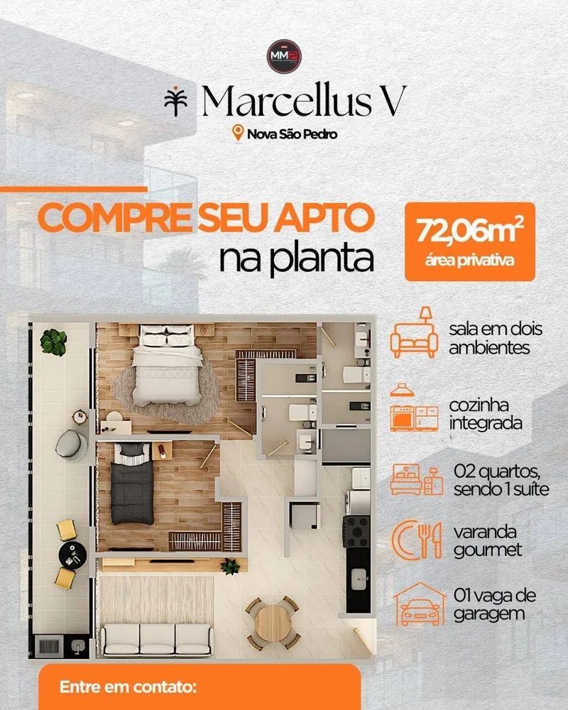 Apartamento, 2 quartos, 72 m² - Foto 5