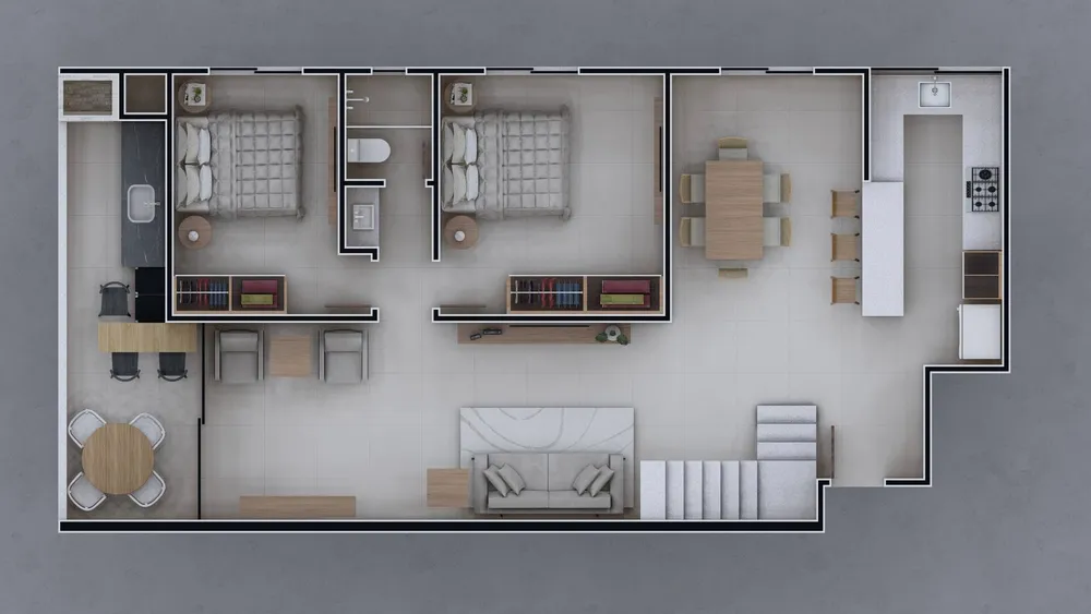 Cobertura, 3 quartos, 163 m² - Foto 17