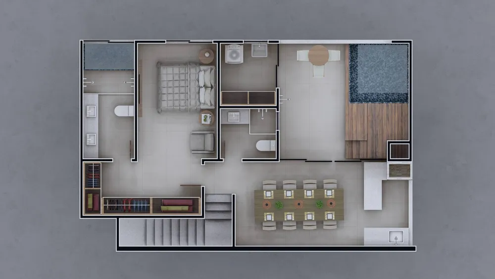 Cobertura, 3 quartos, 163 m² - Foto 20