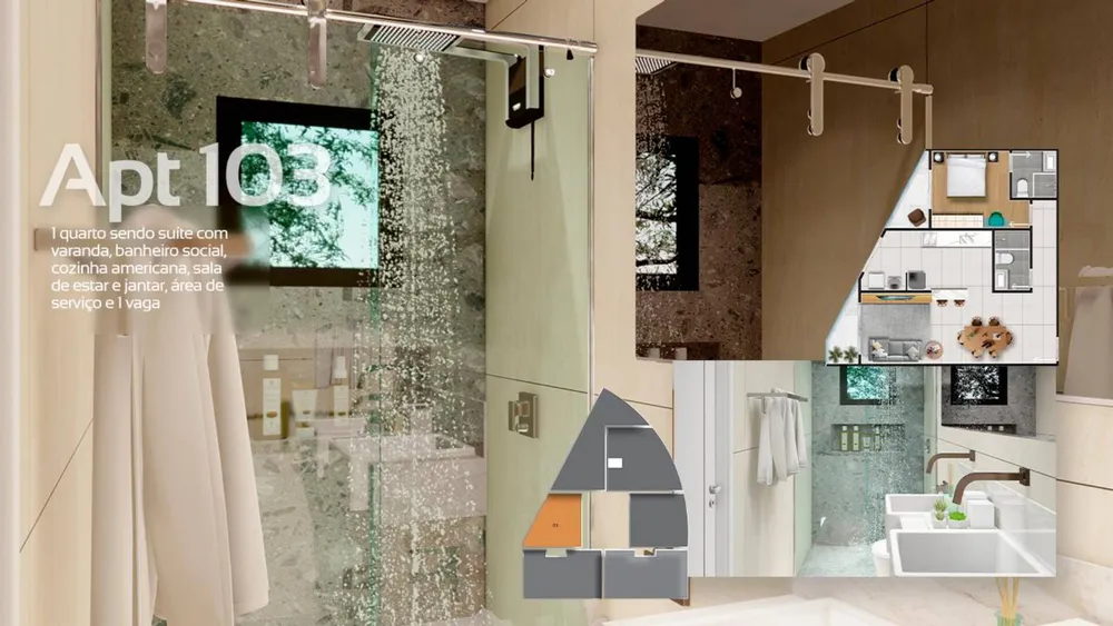 Apartamento, 1 quarto, 62 m² - Foto 11