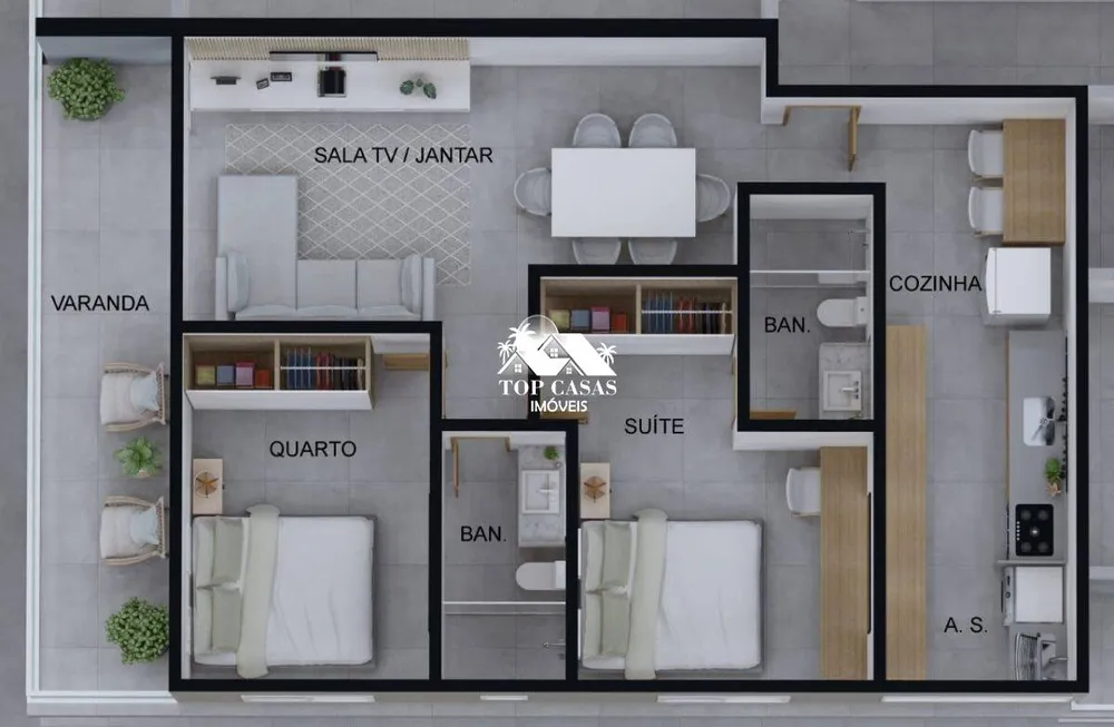 Apartamento, 3 quartos, 91 m² - Foto 21