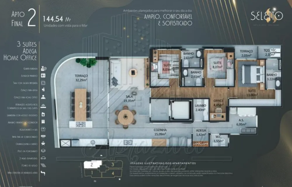 Apartamento, 3 quartos - Foto 8