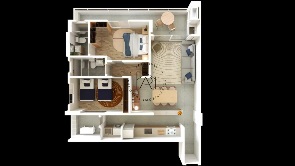 Apartamento, 2 quartos - Foto 4