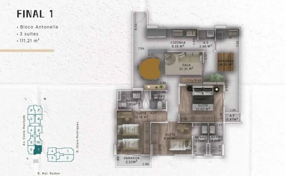 Apartamento, 2 quartos, 85 m² - Foto 11