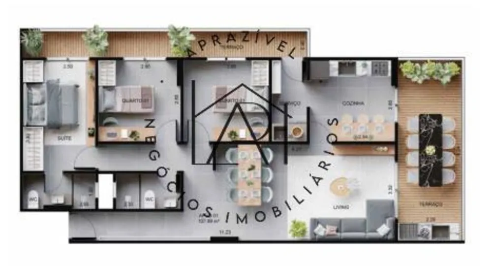 Apartamento, 3 quartos, 107 m² - Foto 7