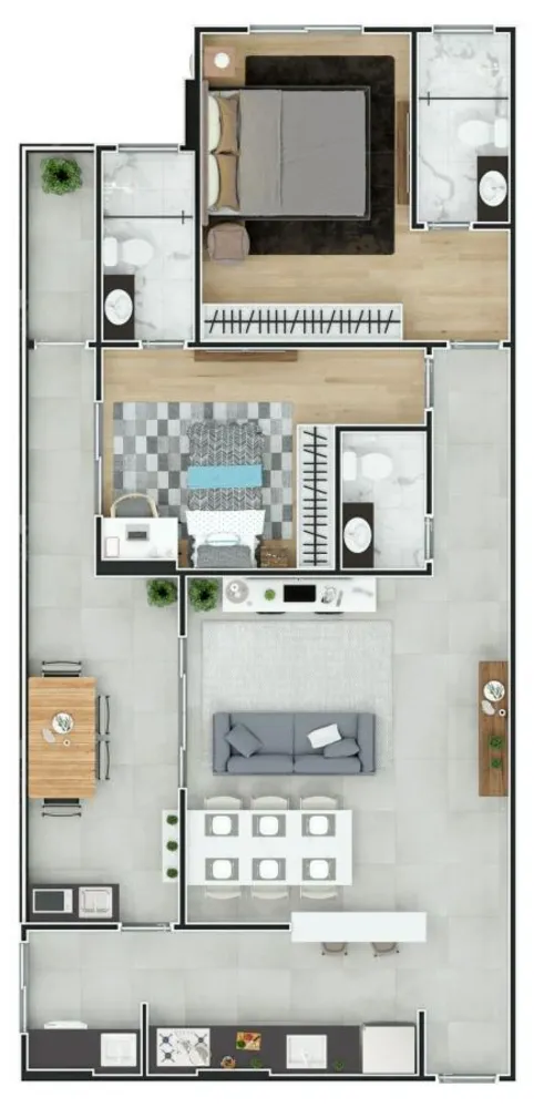 Apartamento, 2 quartos, 84 m² - Foto 1