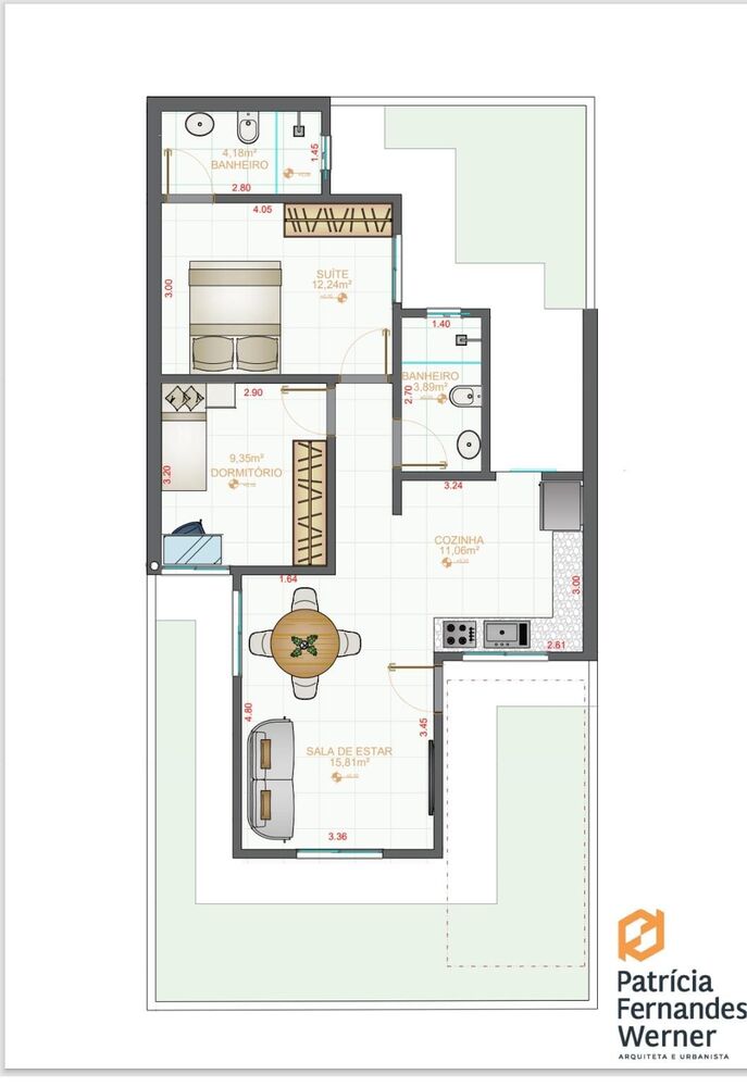 Casa, 2 quartos, 67 m² - Foto 9