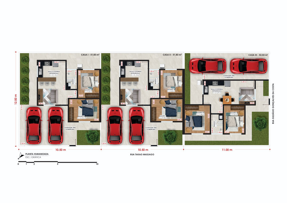 Casa, 2 quartos, 51 m² - Foto 9