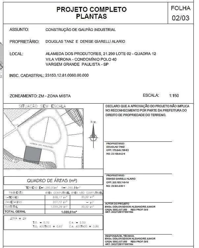 Depósito-Galpão, 1085 m² - Foto 10