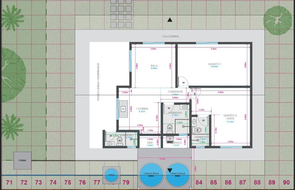 Chácara, 2 quartos, 2700 m² - Foto 4