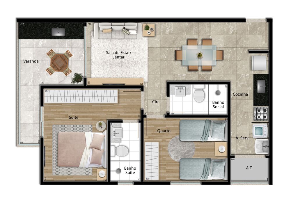 Apartamento, 2 quartos, 96 m² - Foto 31