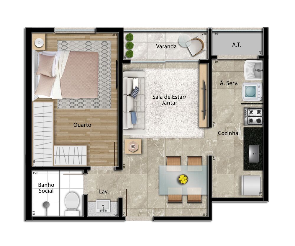Apartamento, 2 quartos, 96 m² - Foto 28