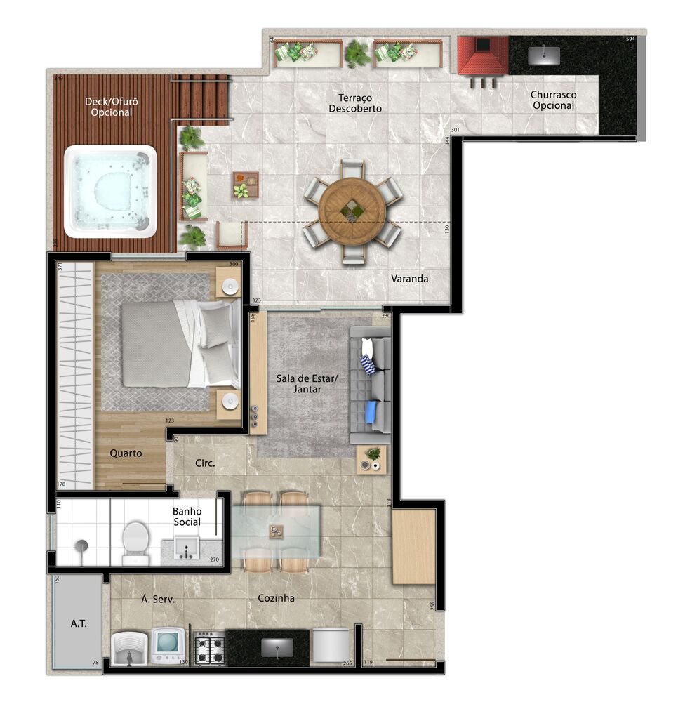 Apartamento, 2 quartos, 96 m² - Foto 29