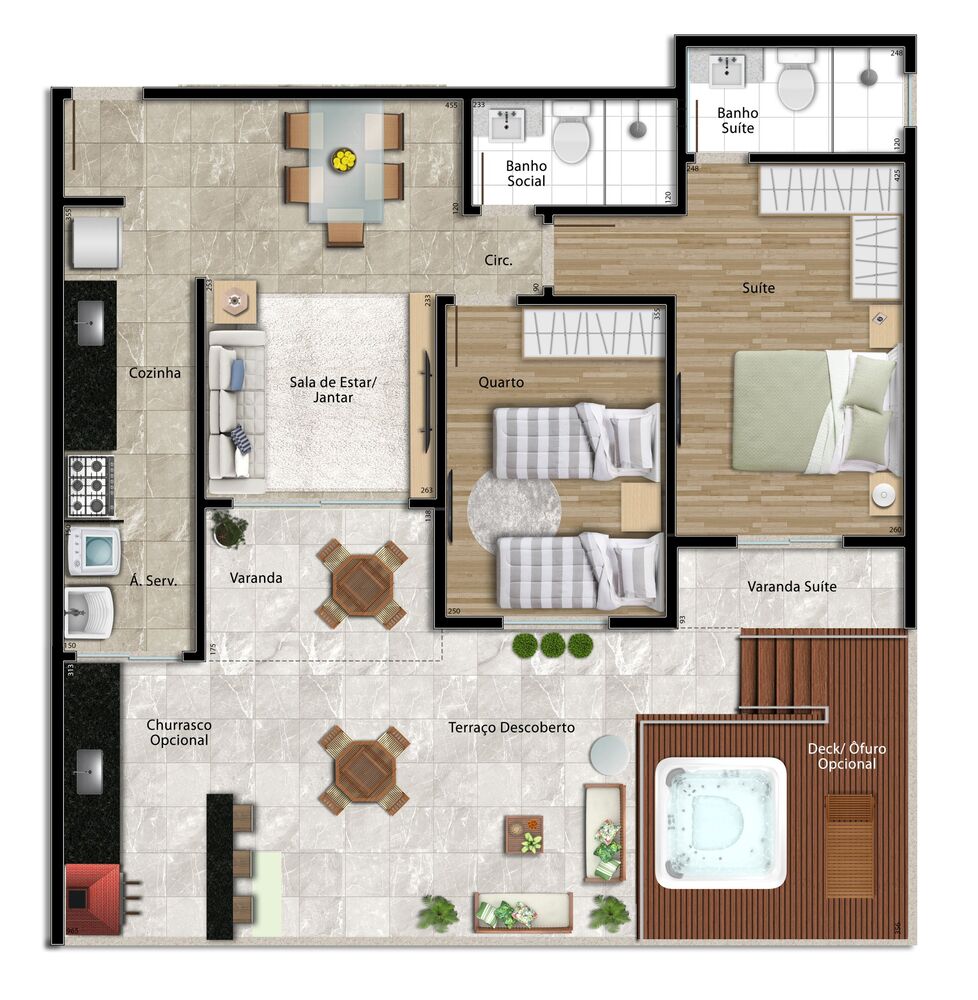 Apartamento, 2 quartos, 96 m² - Foto 32