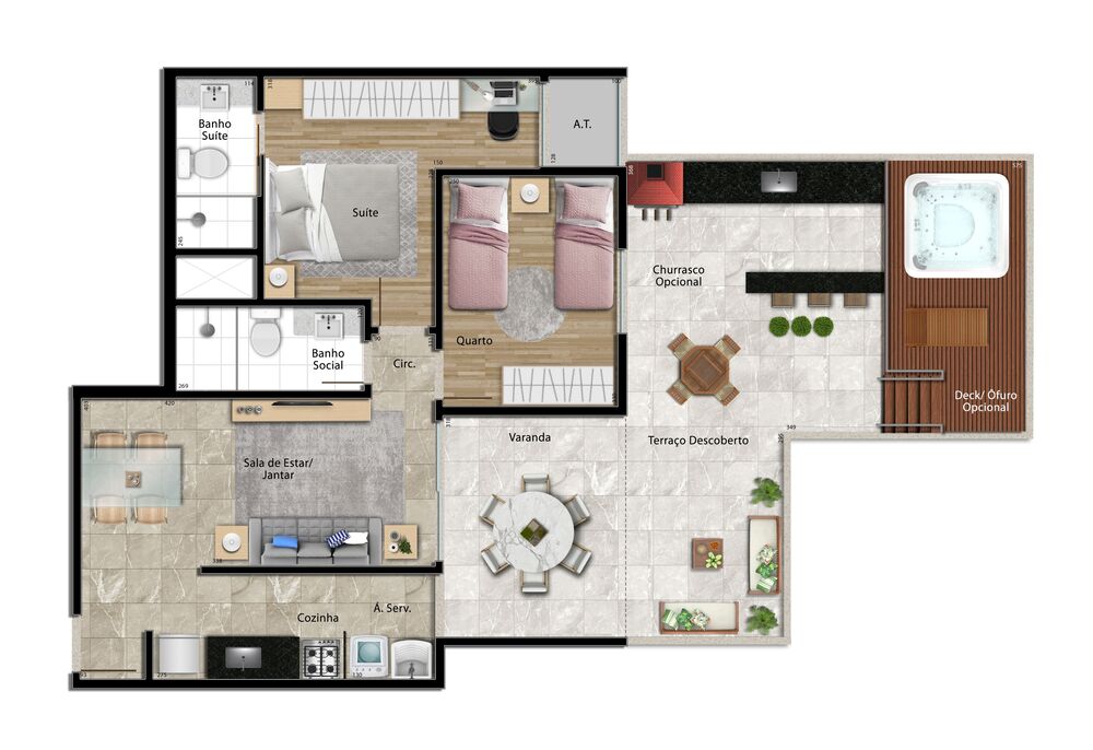 Apartamento, 2 quartos, 96 m² - Foto 30