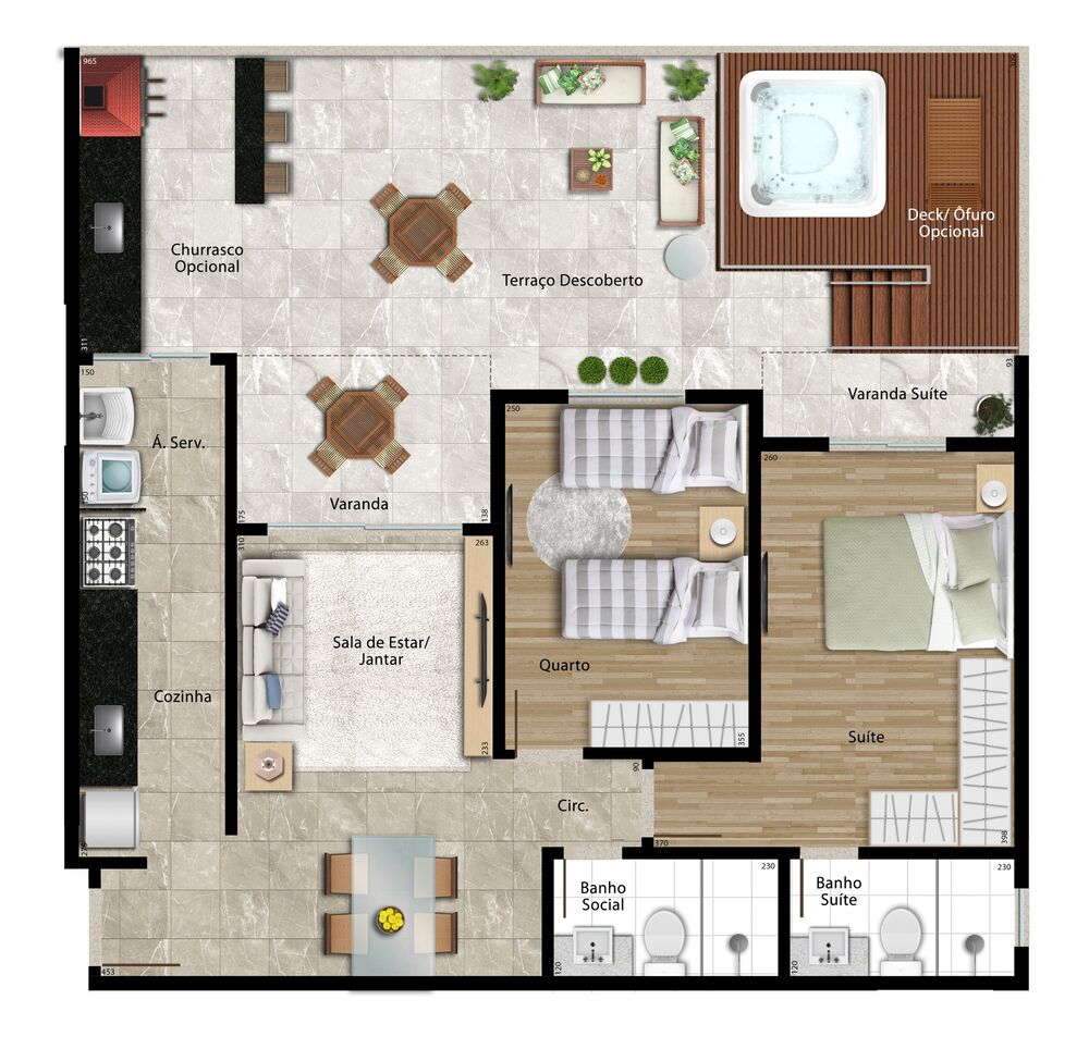 Apartamento, 2 quartos, 96 m² - Foto 21